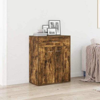 Sideboard 60x30x75 cm Engineered Wood Smoked oak