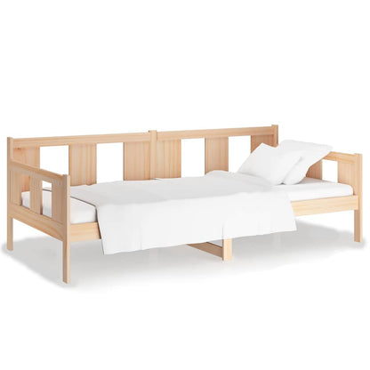 Day Bed without Mattress Solid Wood Pine 80 cm 200 cm