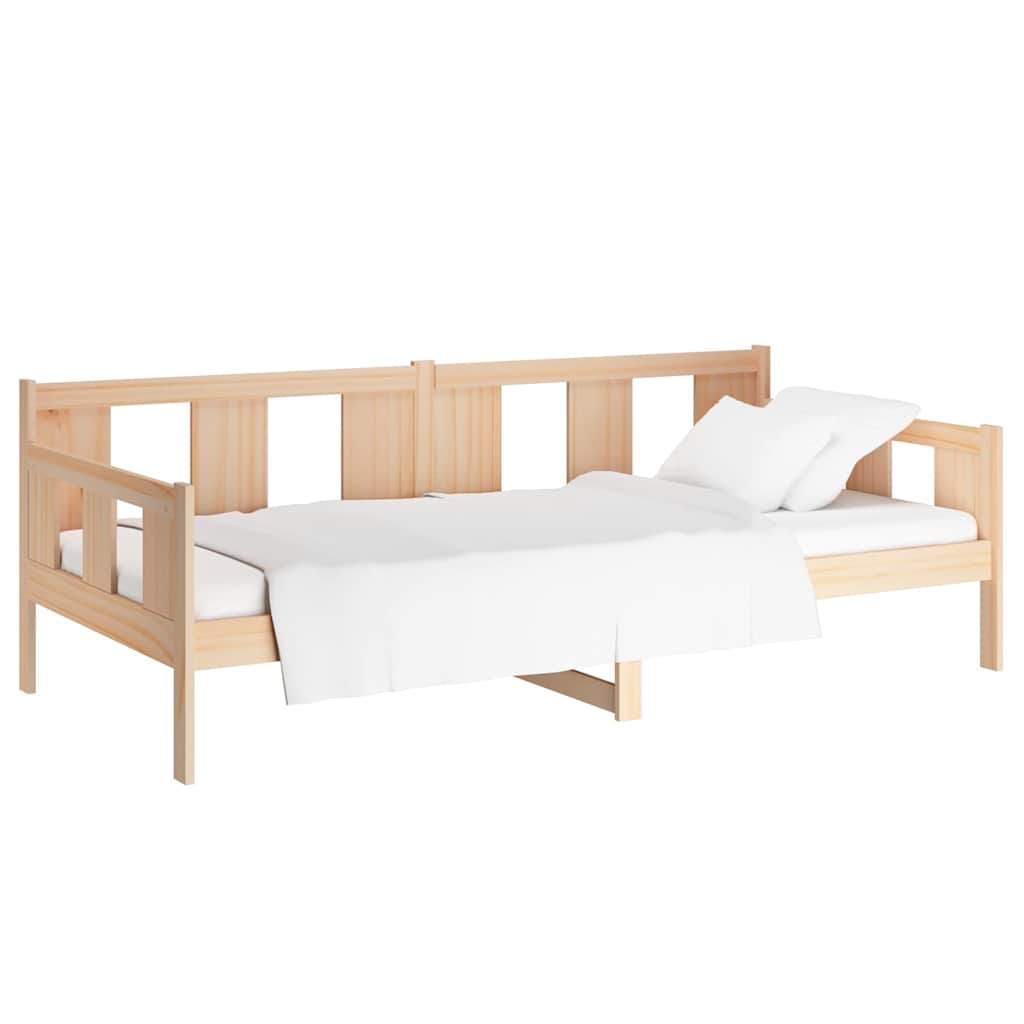 Day Bed without Mattress Solid Wood Pine 80 cm 200 cm