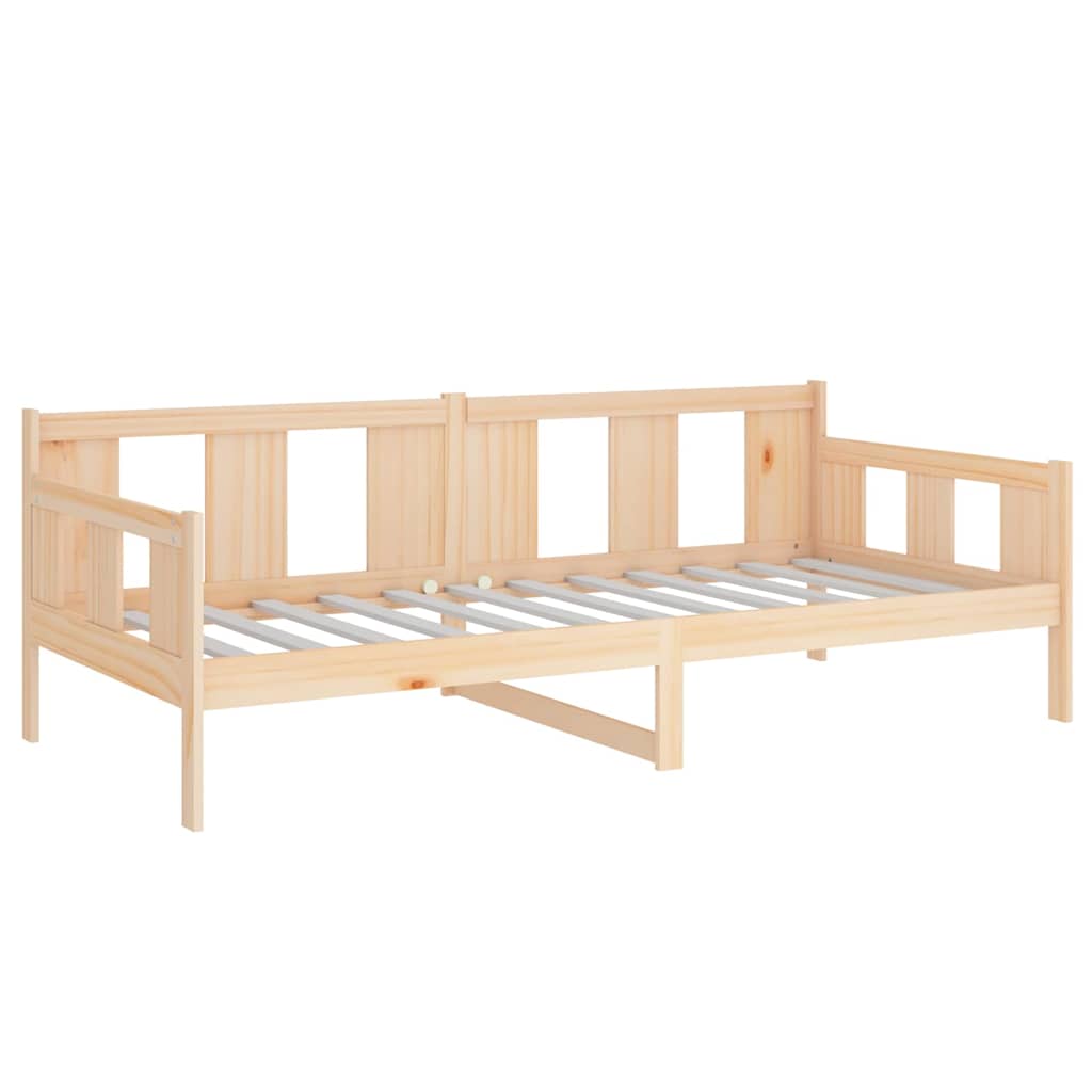 Day Bed without Mattress Solid Wood Pine 80 cm 200 cm