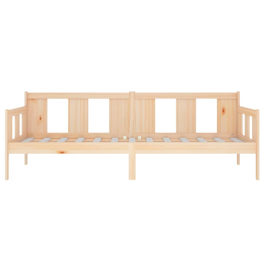 Day Bed without Mattress Solid Wood Pine 80 cm 200 cm