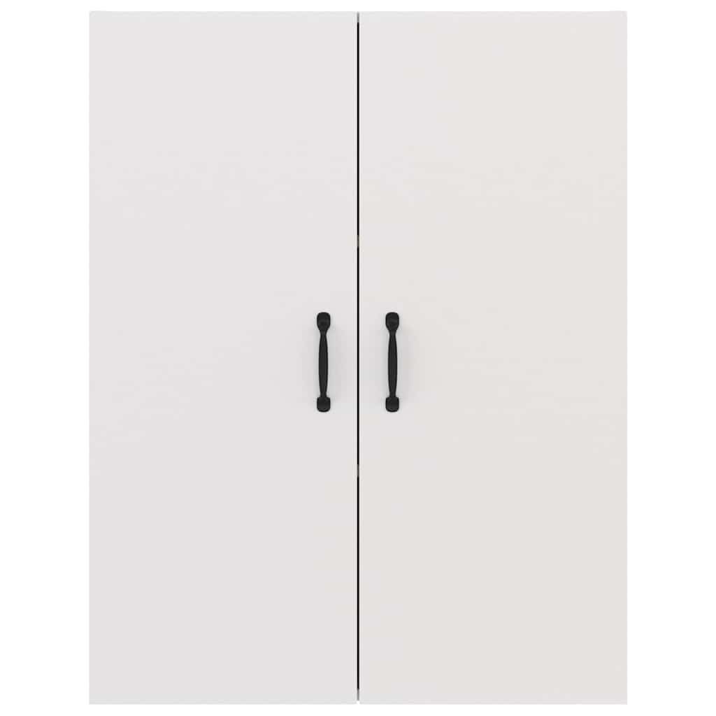 Hanging Cabinet 69,5x34x90 cm Engineered Wood White