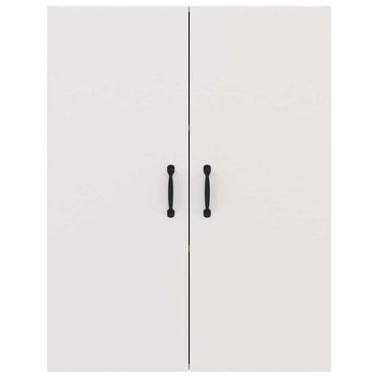 Hanging Cabinet 69,5x34x90 cm Engineered Wood White