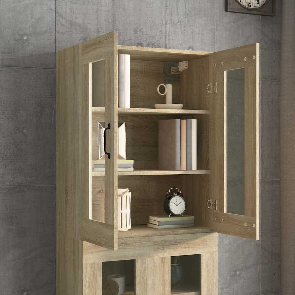 Hanging Wall Cabinet 69,5x34x90 cm Sonoma oak