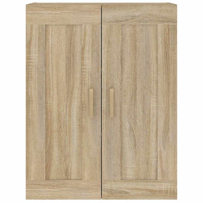 Wall Cabinet 69,5x32,5x90 cm Engineered Wood Sonoma oak