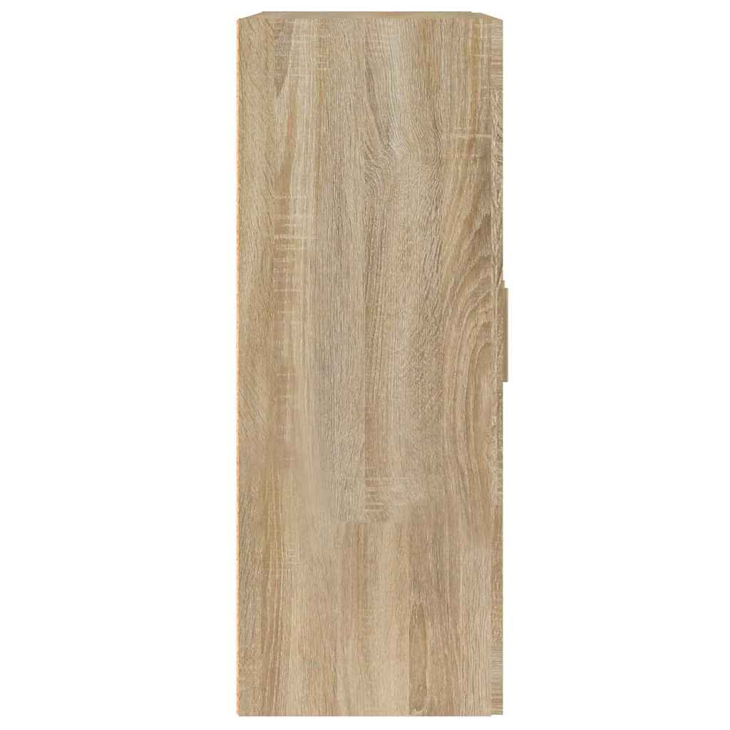 Wall Cabinet 69,5x32,5x90 cm Engineered Wood Sonoma oak