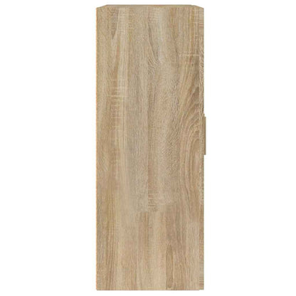 Wall Cabinet 69,5x32,5x90 cm Engineered Wood Sonoma oak