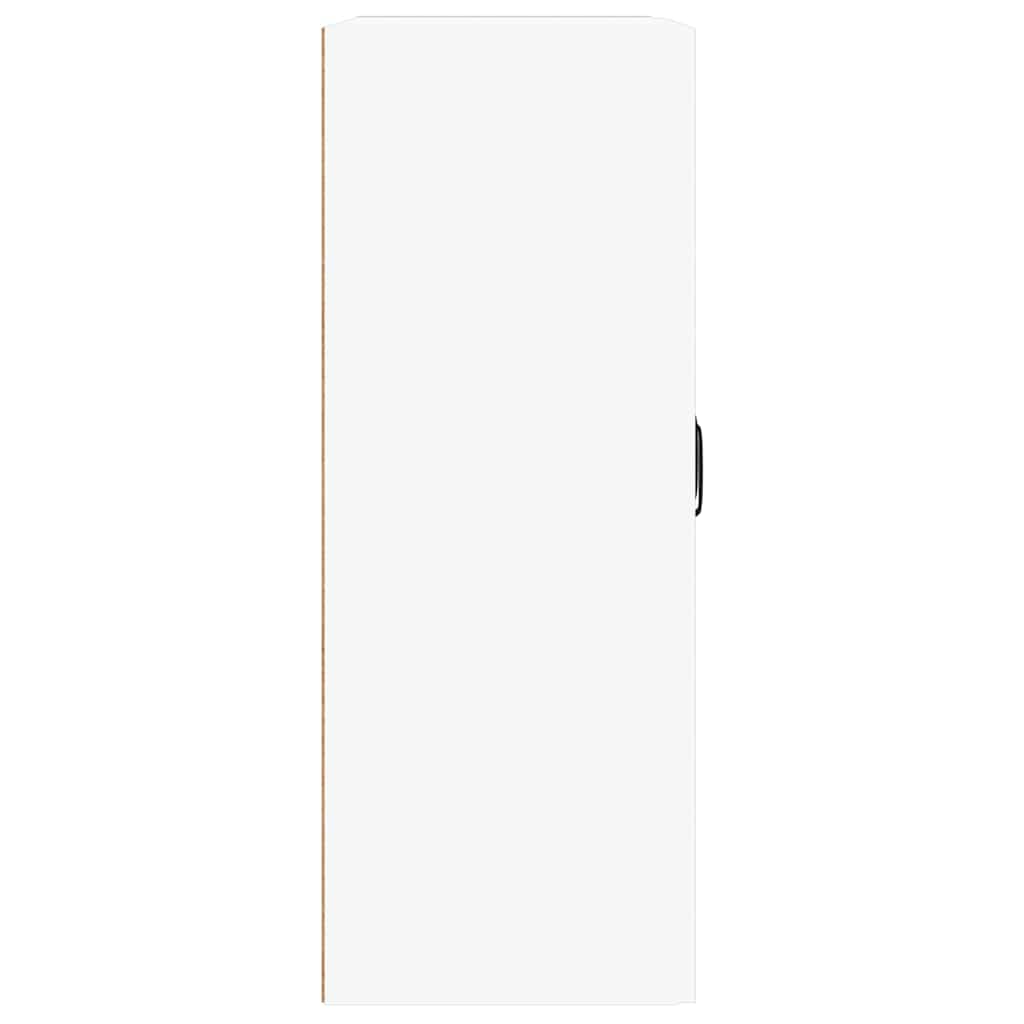Hanging Wall Cabinet 69,5x32,5x90 cm White