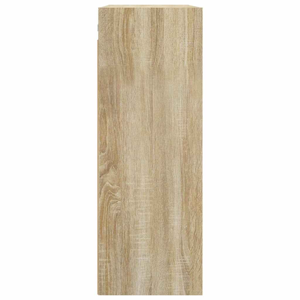 Hanging Wall Cabinet 69,5x32,5x90 cm Sonoma oak