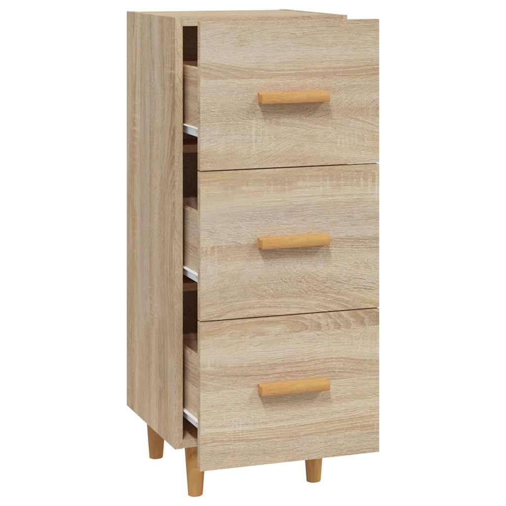 Sideboard 34,5x34x90 cm Engineered Wood Sonoma oak