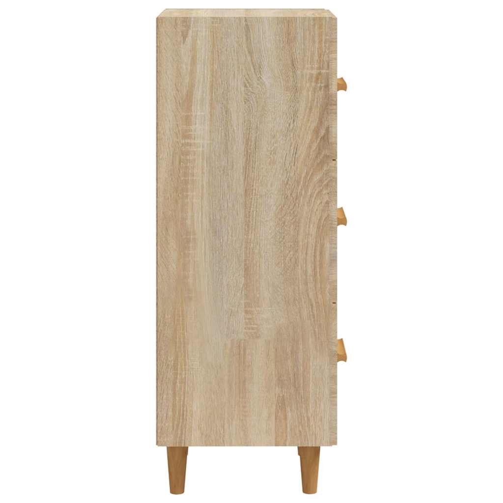 Sideboard 34,5x34x90 cm Engineered Wood Sonoma oak