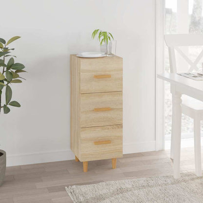 Sideboard 34,5x34x90 cm Engineered Wood Sonoma oak