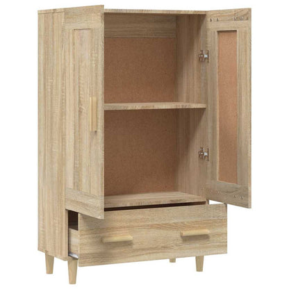 Highboard 70x31x115 cm Engineered Wood Sonoma oak
