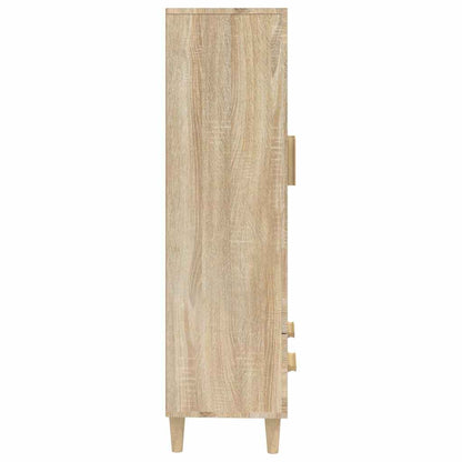 Highboard 70x31x115 cm Engineered Wood Sonoma oak