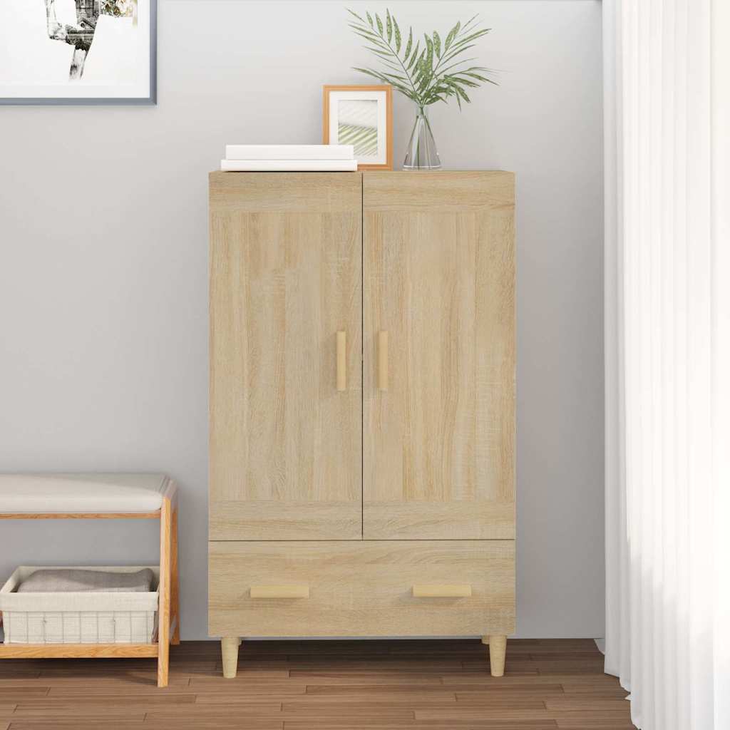 Highboard 70x31x115 cm Engineered Wood Sonoma oak