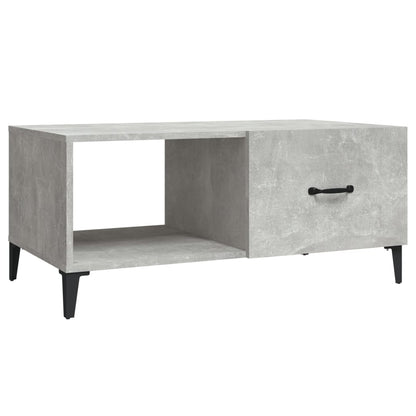 vidaXL Coffee Table Concrete Grey 90x50x40 cm Engineered Wood