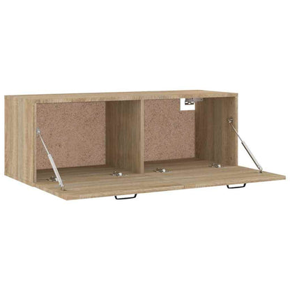 Wall Cabinet 100x36,5x35 cm Engineered Wood Sonoma oak