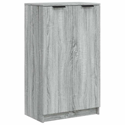 Shoe Cabinet 59x35x100,5 cm Engineered Wood Grey sonoma