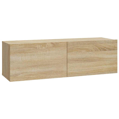 vidaXL 8 Piece TV Cabinet Set Sonoma Oak Engineered Wood 4