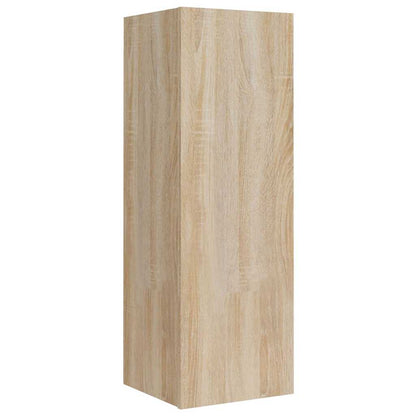vidaXL 8 Piece TV Cabinet Set Sonoma Oak Engineered Wood 6