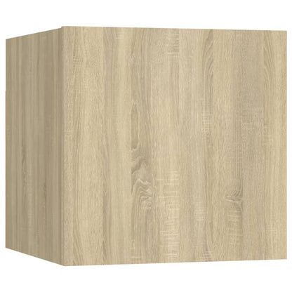 6 Piece TV Cabinet Set Engineered Wood 80 cm