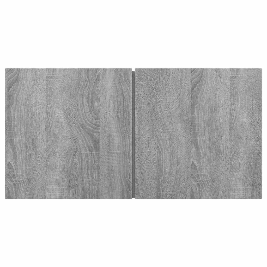5 Piece TV Cabinet Set Engineered Wood Width 80 cm Grey sonoma