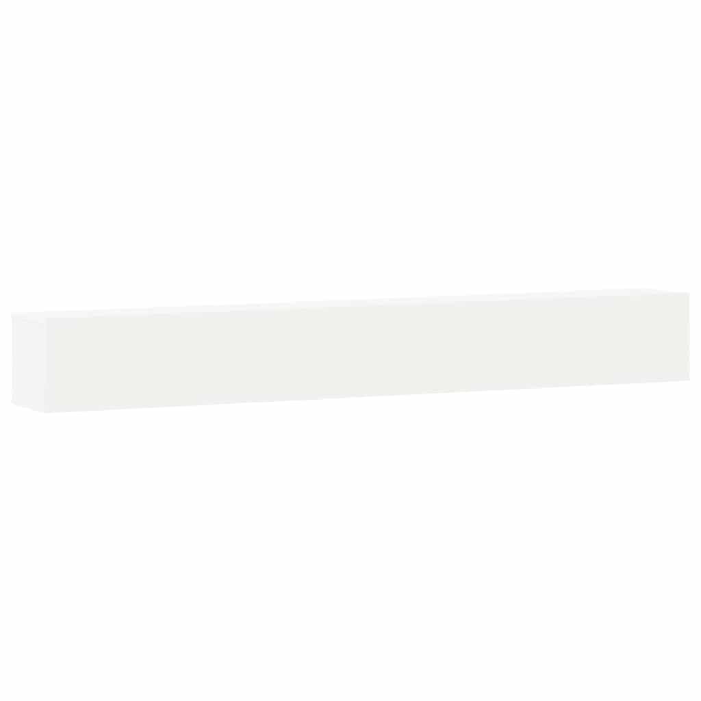 3 Piece TV Cabinet Set Engineered Wood Width 80 cm White