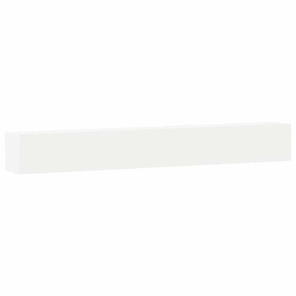 3 Piece TV Cabinet Set Engineered Wood Width 80 cm White