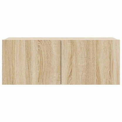 7 Piece TV Cabinet Set Engineered Wood Width 60 cm Sonoma oak