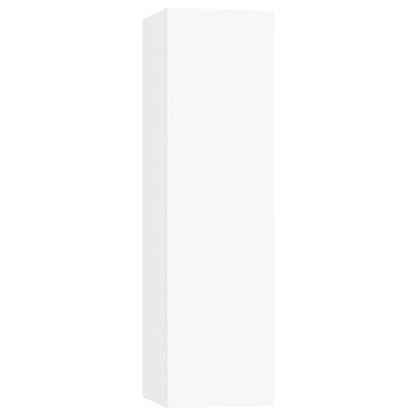 vidaXL 7 Piece TV Cabinet Set White Engineered Wood 5