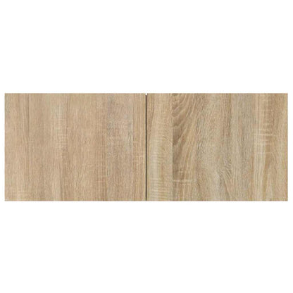 Wall-mounted TV Cabinet Engineered Wood Sonoma oak