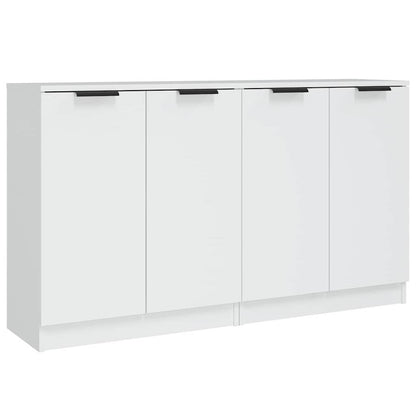 Sideboards 2 pcs 60x30x70 cm Engineered Wood White