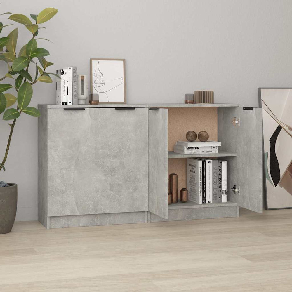 vidaXL Sideboards 2 pcs 60x30x70 cm Engineered Wood
