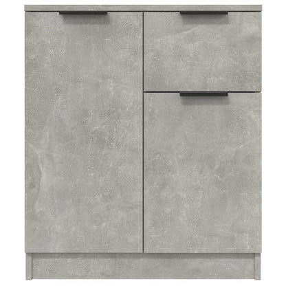Sideboards 2 pcs 60x30x70 cm Engineered Wood Concrete grey