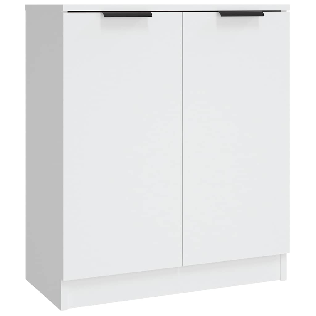 Sideboards 3 pcs Engineered Wood White