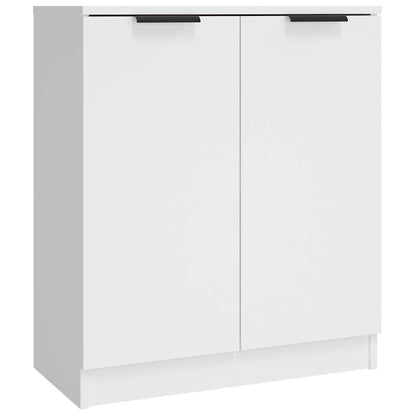Sideboards 3 pcs Engineered Wood White