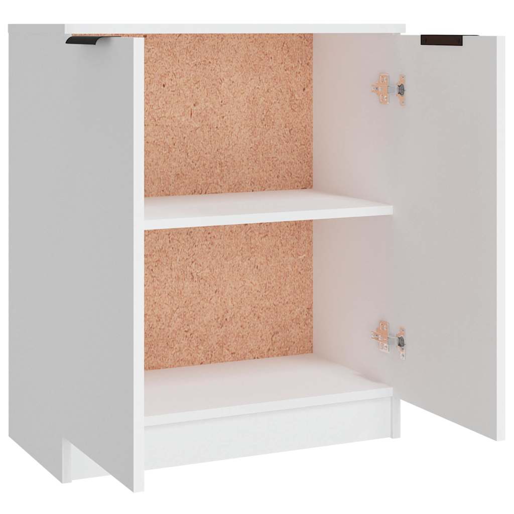 Sideboards 3 pcs Engineered Wood White