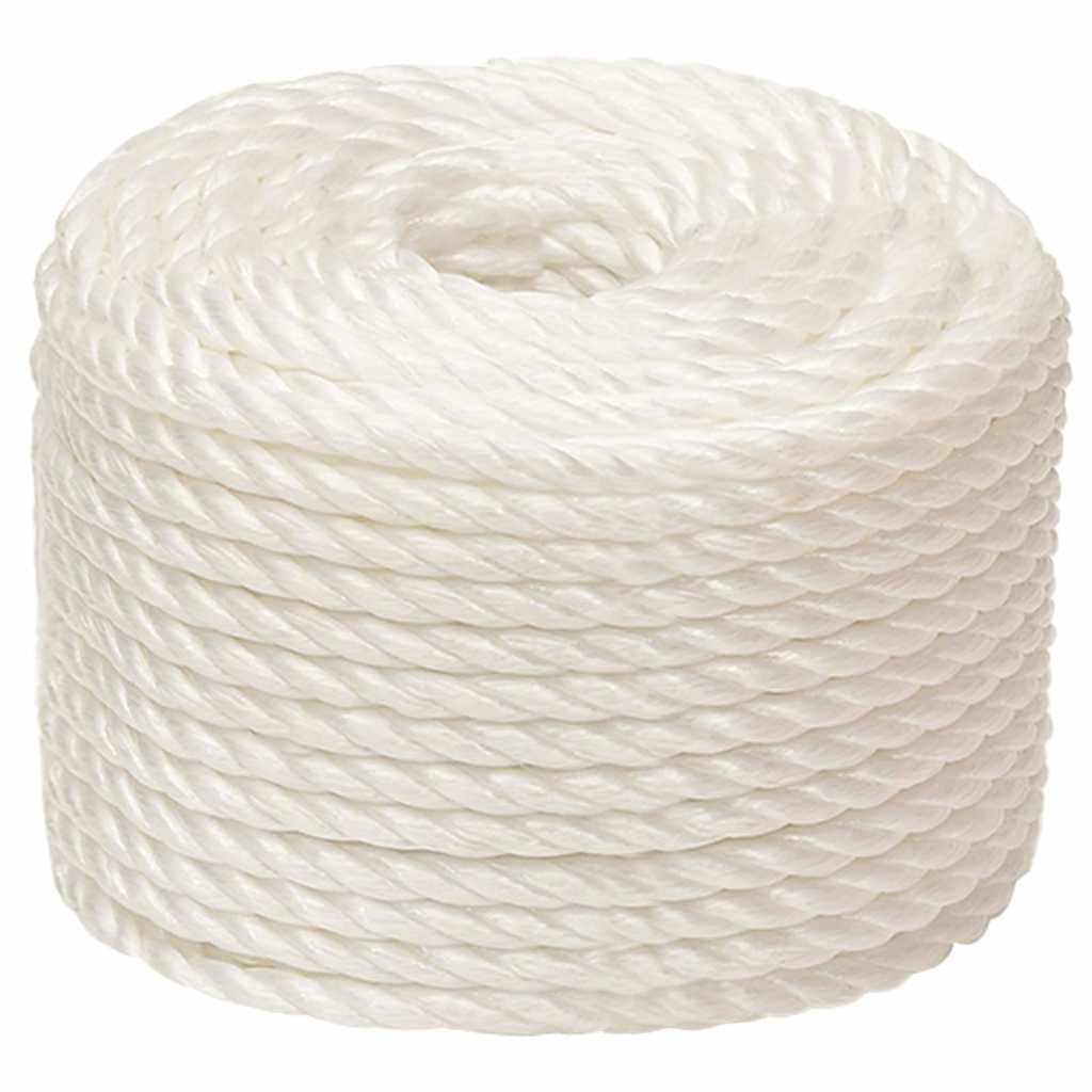 Work Rope Polypropylene White Length 100 m 16 mm
