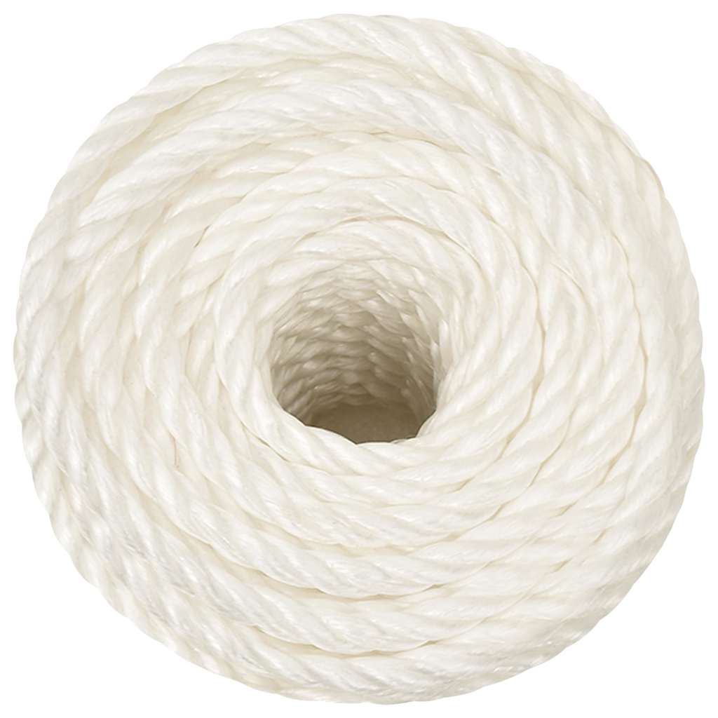 Work Rope Polypropylene White Length 100 m 16 mm
