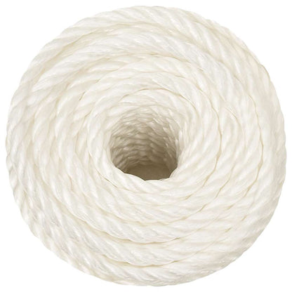 Work Rope Polypropylene White Length 100 m 16 mm