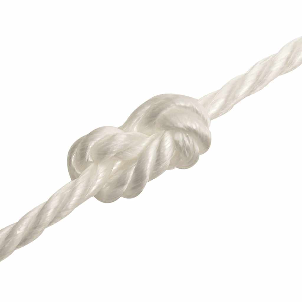 Work Rope Polypropylene White Length 100 m 16 mm