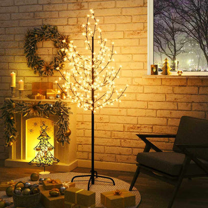 Cherry Blossom LED Tree Warm White 84 LEDs 180 cm