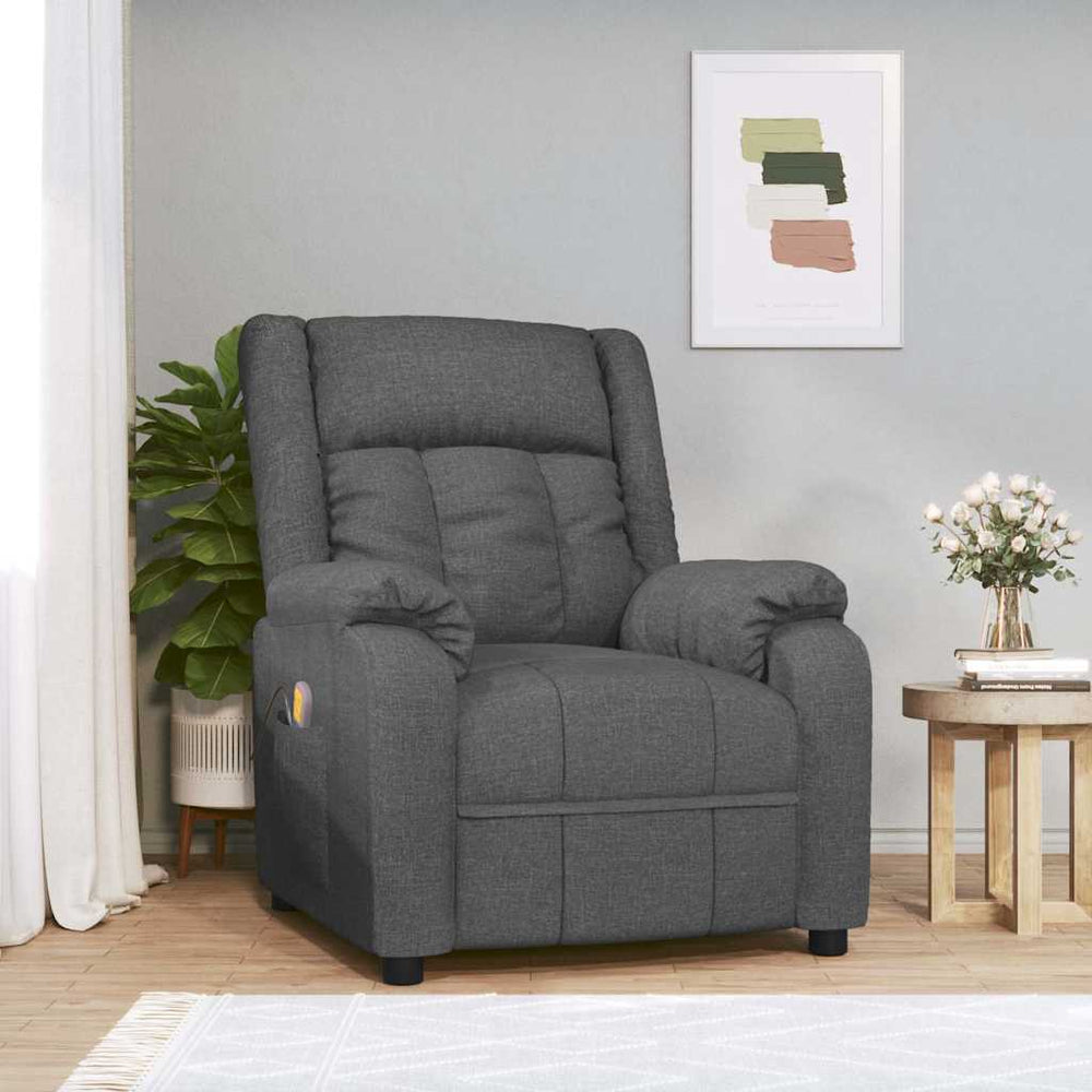 vidaXL Massage Chair Fabric