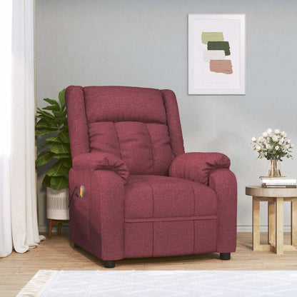 Massage Chair Fabric wine red
