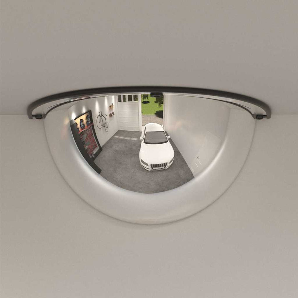 vidaXL Domed Traffic Mirrors 2 pcs Acrylic