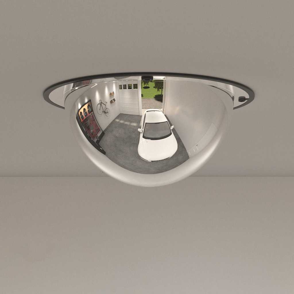 Domed Traffic Mirrors 2 pcs Acrylic Ø 40 cm Full