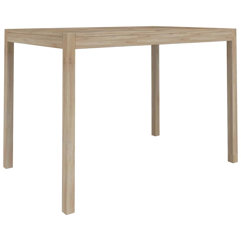 vidaXL 7 Piece Dining Set Solid Wood Acacia 4