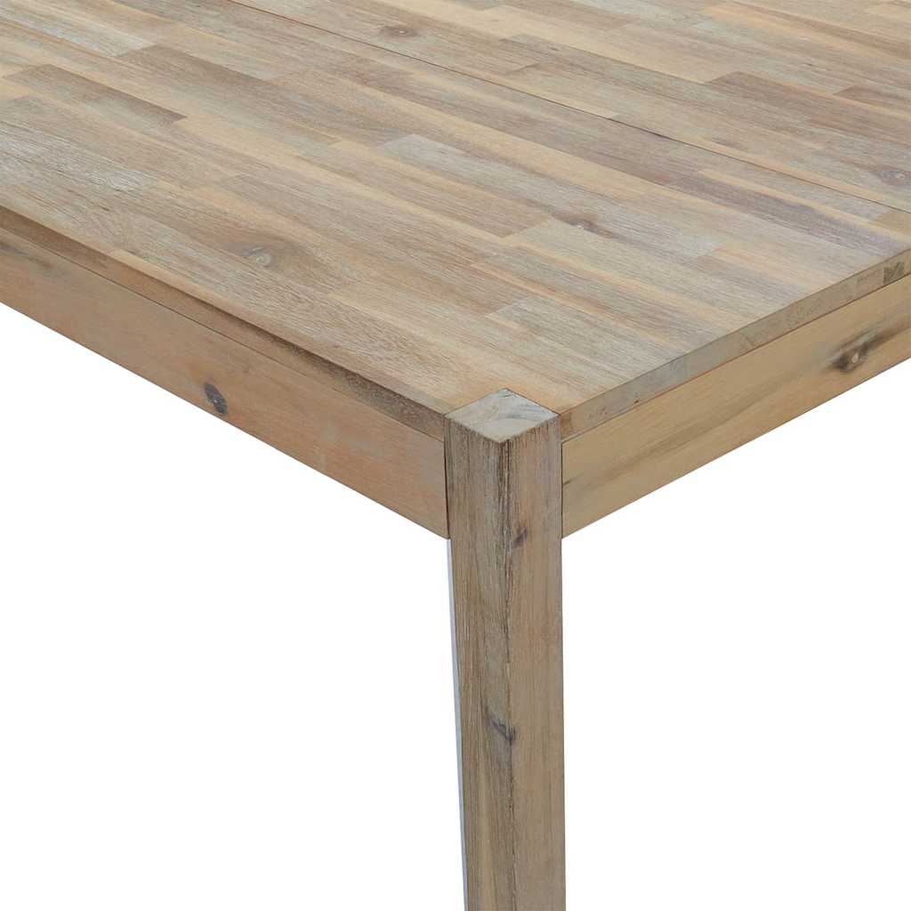 vidaXL 7 Piece Dining Set Solid Wood Acacia 6