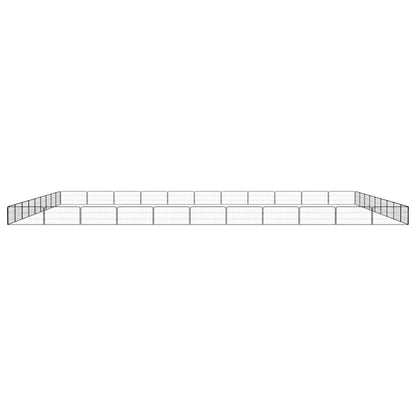 vidaXL Dog Playpen | Black | Powder-coated Steel | Large | Expandable 2