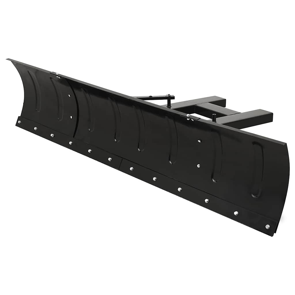 vidaXL Snow Plough for Forklift 200x48 cm Black 1